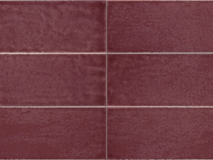 На изображении товар Iris Ceramica Керамическая плитка Maiolica Prugna glossy 10x30 от официального представителя в Москве