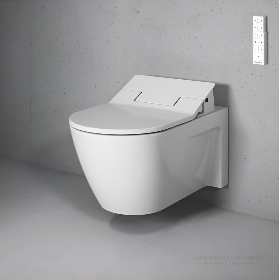 Унитаз подвесной 375х620 мм,Duravit Starck 2, белый - изображение 3