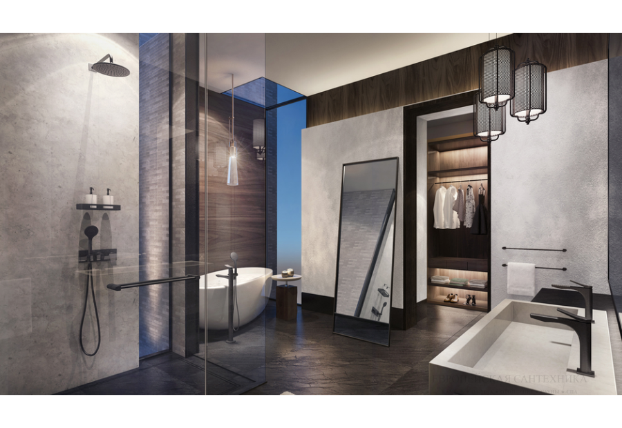 Верхний душ Gessi Rilievo, Ø250 мм, шарнирный, настенный, цвет Copper Brushed PVD - изображение 1