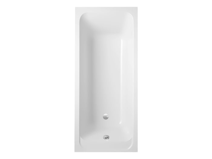 На изображении товар Ванна Villeroy & Boch  Architectura, акриловая (1600х700 см) без ножек, с переливом, цвет Альп. белый. от официального представителя в Москве