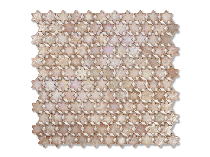 На изображении товар Sicis Смальтовая мозаика Petites Fleurs F05 Primrose sheet-size 316x293 mm от официального представителя в Москве