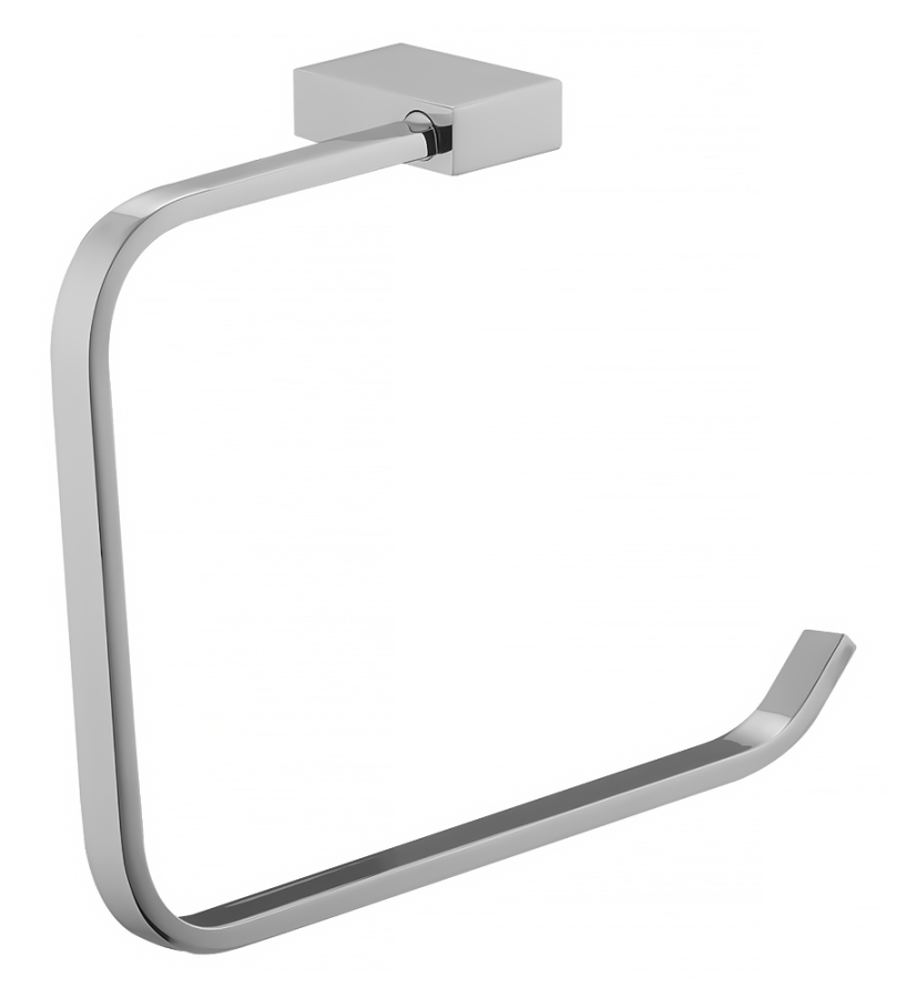 Полотенцедержатель Carlo Frattini Quadra, цвет хром