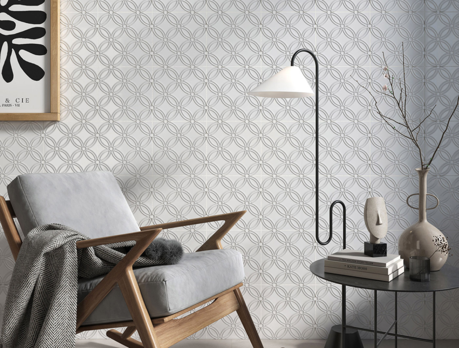 Terratinta Ceramics  керамогранит Norse Hyper Glossy White 30x30 / 9.5 - изображение 1