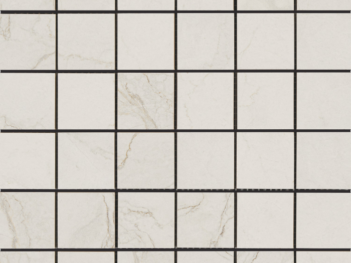 На изображении товар La Fabbrica Ava Керамогранит Bolgheri Stone Mosaico White nat\ret 30x30 от официального представителя в Москве