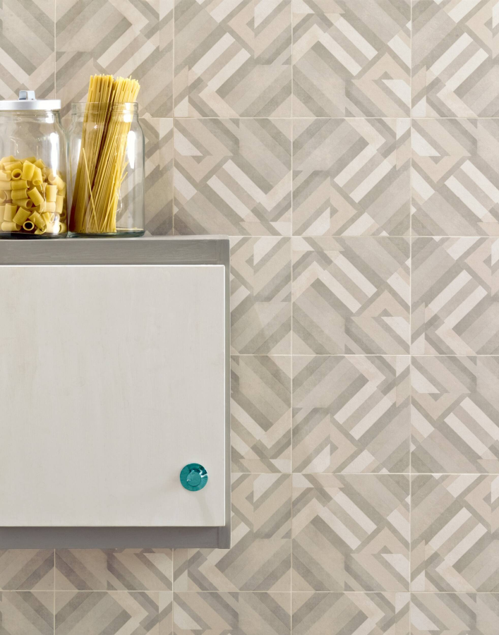 Mutina Керамогранит Azulej Prata Bianco 20x20 - изображение 1