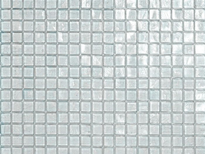 На изображении товар Sicis Стеклянная мозаика Waterglass Bluesky 45 chips size 15х15 mm sheet size 295x295 mm от официального представителя в Москве