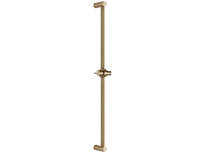 На изображении товар Штанга Gessi316, настенная, h828 мм, цвет Warm Bronze Brushed PVD от официального представителя в Москве