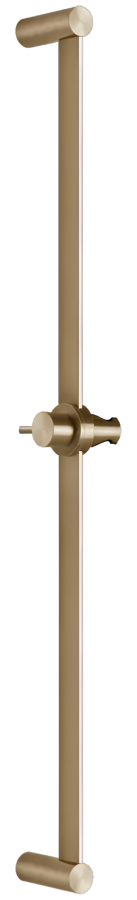 Штанга Gessi316, настенная, h828 мм, цвет Warm Bronze Brushed PVD