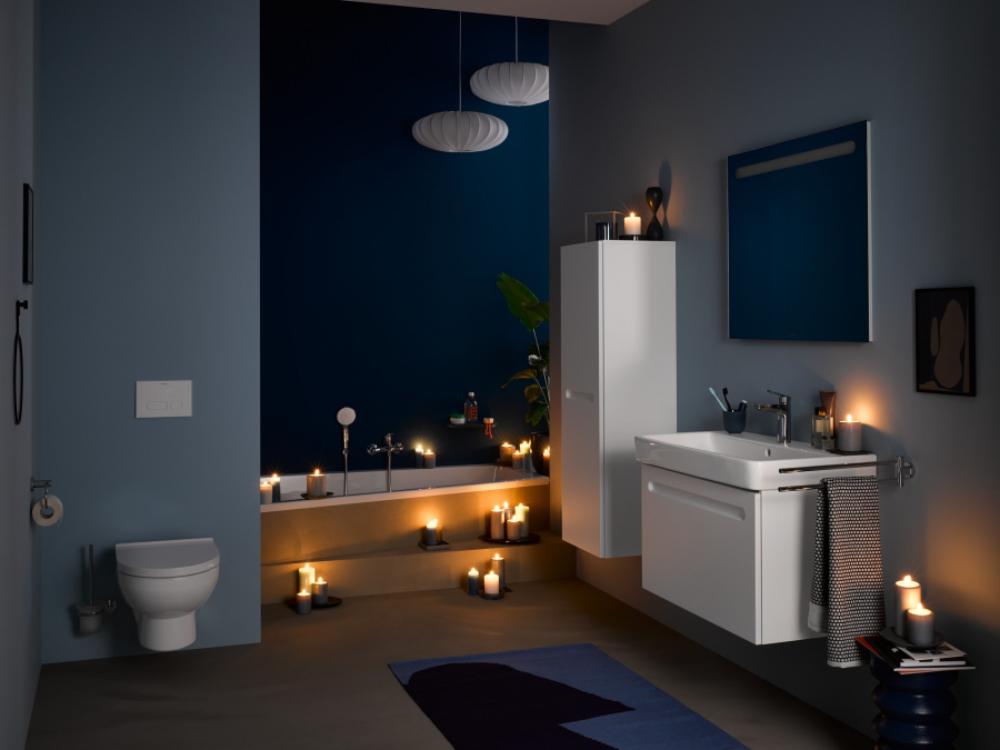 Ванна Duravit Duravit No.1, встраиваемая, 1700x1000 мм, трапеция, левый наклон, цвет белый - изображение 8