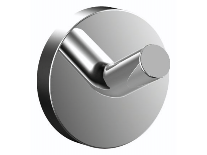 На изображении товар Крючок, Emco Round, ø 50 х 40 мм,  для халата/полотенца, хром от официального представителя в Москве