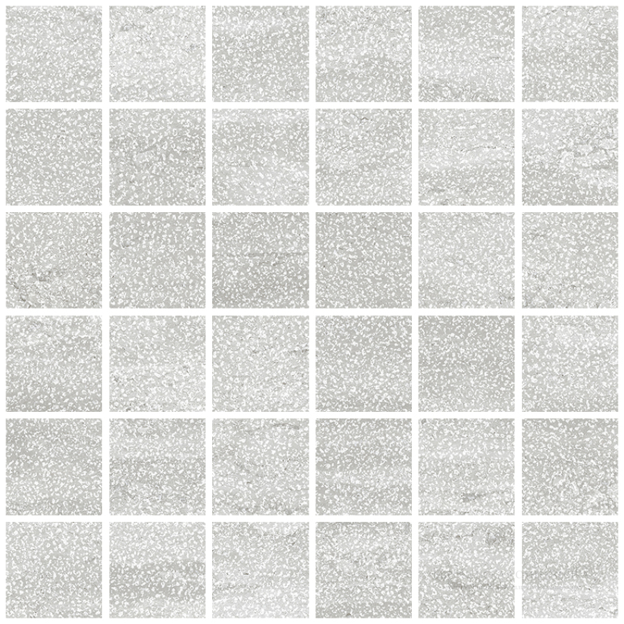 Living Ceramics Керамогранит Verso Vein Cut Grey Mosaic 55 Bush hammered Anti-slip 29,8x29,8