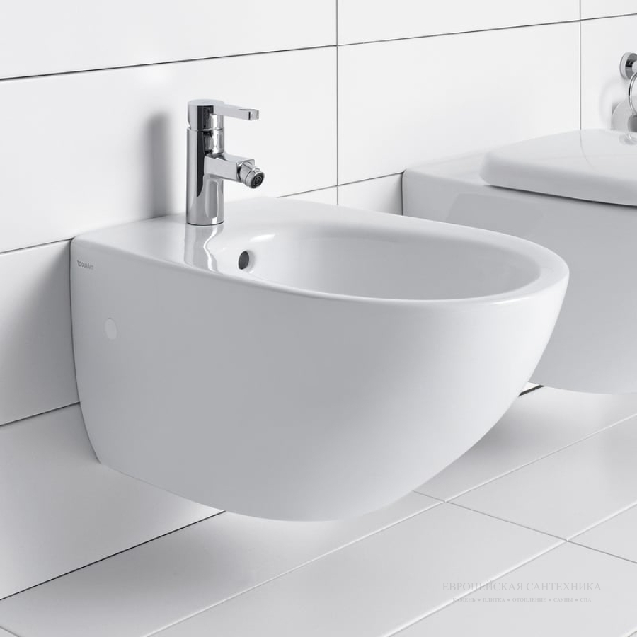 Биде Duravit Architec подвесное, 580х365 мм, цвет белый - изображение 1