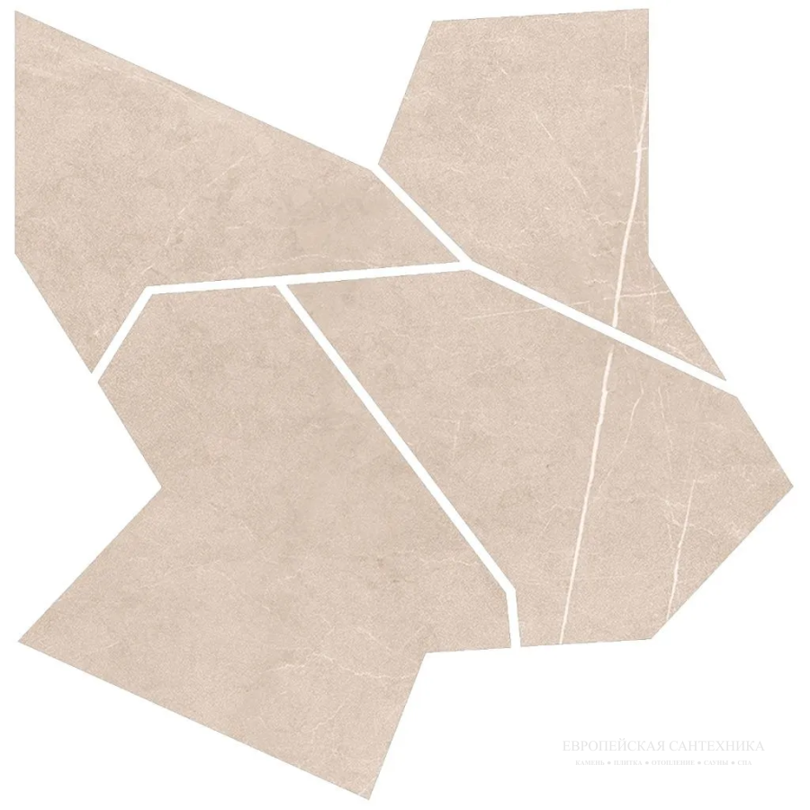 Living Ceramics Керамогранит Allure Sand Deco mosaic Anti-slip  59,8x59,8