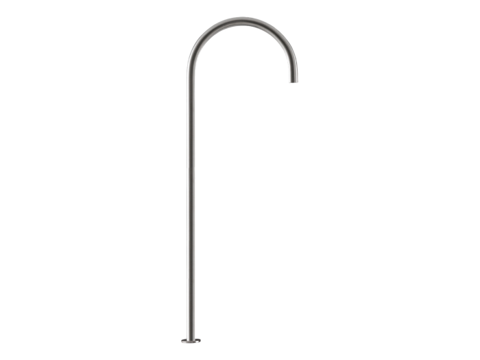 На изображении товар Излив поворотный CeaDesign SPOUTS FOR WASHBASIN, H750 мм, цвет сатинированная сталь от официального представителя в Москве