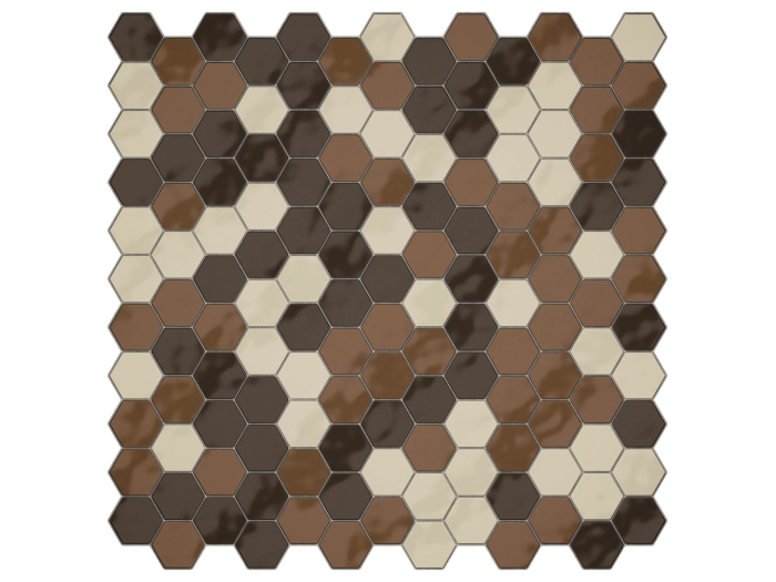 На изображении товар Appiani Керамическая мозаика Eden XEDN6G2 glossy 30x30 (2.5x2.8 ) от официального представителя в Москве