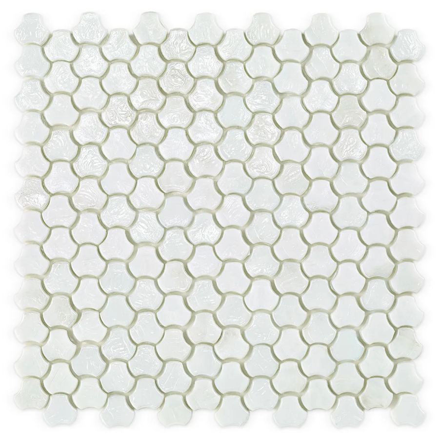 Sicis Стеклянная мозаика Clover Bright chips size 25 mm sheet-size 286x283 mm