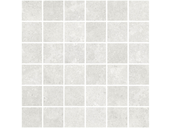 На изображении товар Terratinta Ceramics Мозаика, керамогранит Less Matt White Mosaic 30x30 (5x5) / 8.5 от официального представителя в Москве