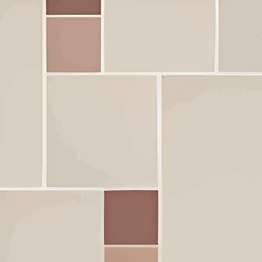 Micro. Керамогранит Microtiles X4 Offset Mix Sand/Terracotta/Klinker 35,1x30,1