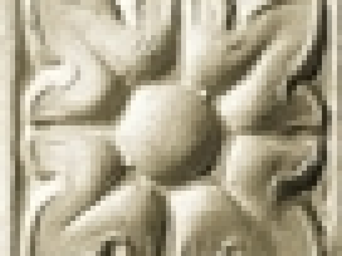 На изображении товар CERAMICHE GRAZIA Вставка AMARCORD TOZZETTO IGEA 3X3 DARK TABACCO MATT от официального представителя в Москве