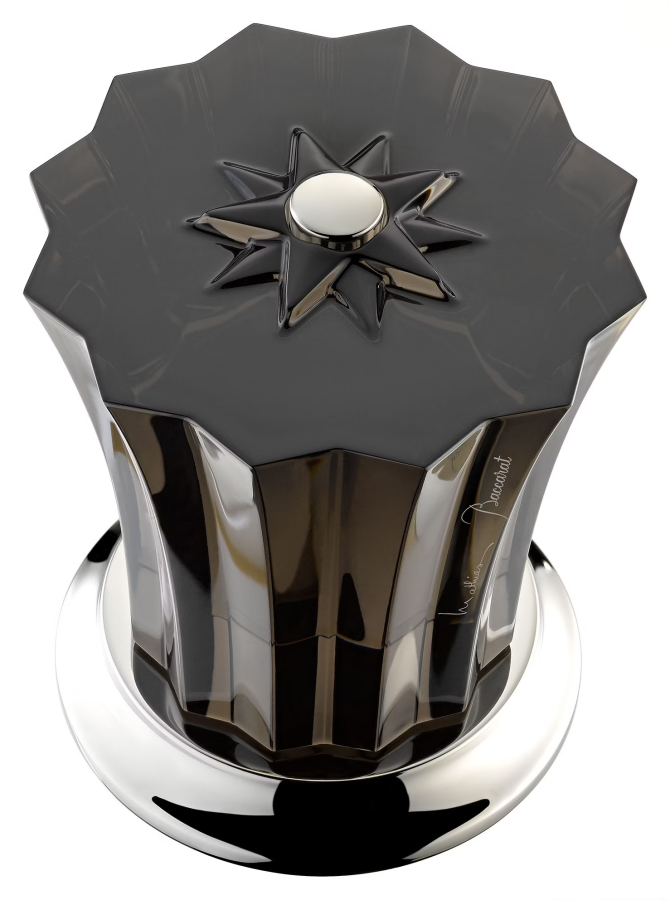 Смеситель THG Mille Nuits - Brume crystal, для раковины, настенный, с длинным изливом, цвет Brown bronze PVD - изображение 2