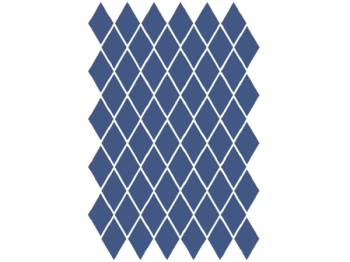 На изображении товар Etruria Керамогранит Xxs 4X7 Rombo Cobalto от официального представителя в Москве