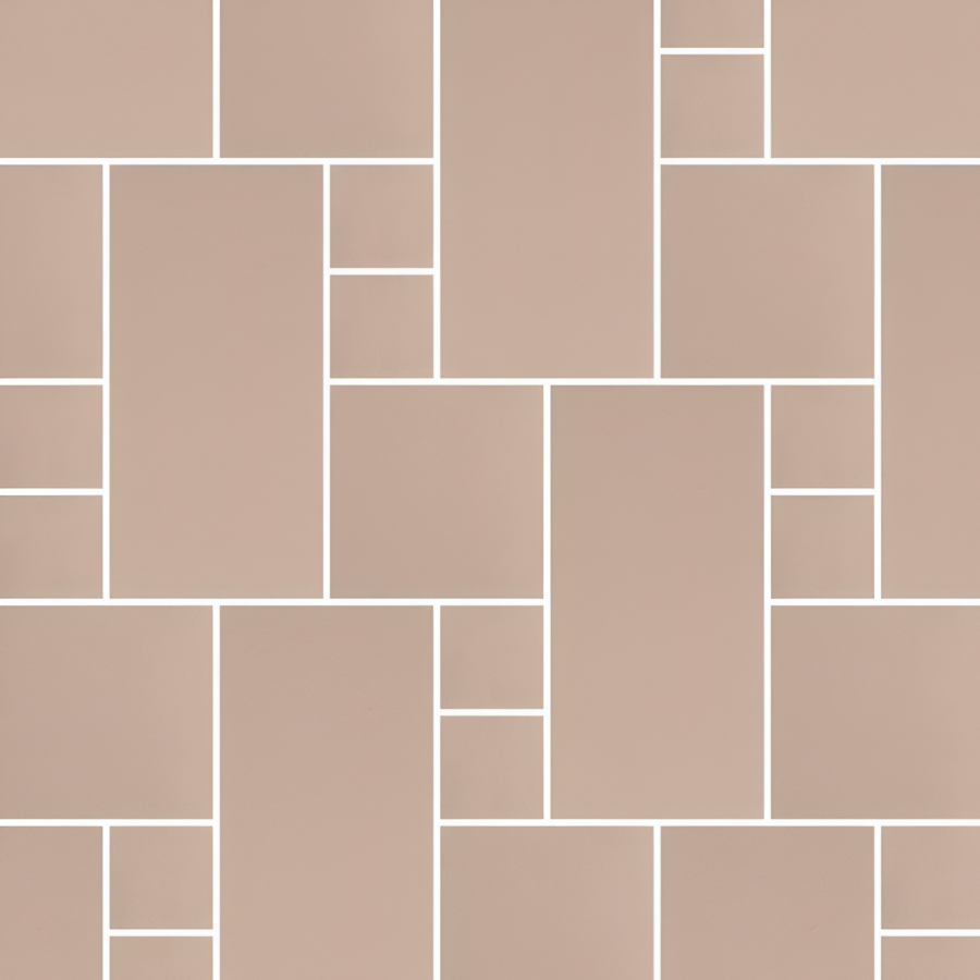 Micro. Керамогранит Microtiles Offset Terracotta 35,1x30,1
