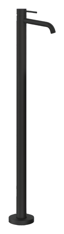 Смеситель для раковины Gessi 316, встраиваемый, напольный, h1163 мм, цвет matte Black