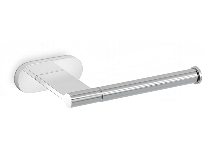 На изображении товар Бумагодержатель Newform, настенный, открытый, горизонтальный, цвет PVD Glossy gold от официального представителя в Москве