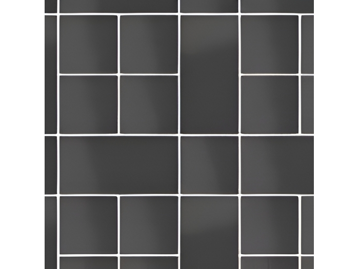 На изображении товар Micro. Керамогранит Microtiles Plaid Glaze Black 30,1x30,1 от официального представителя в Москве