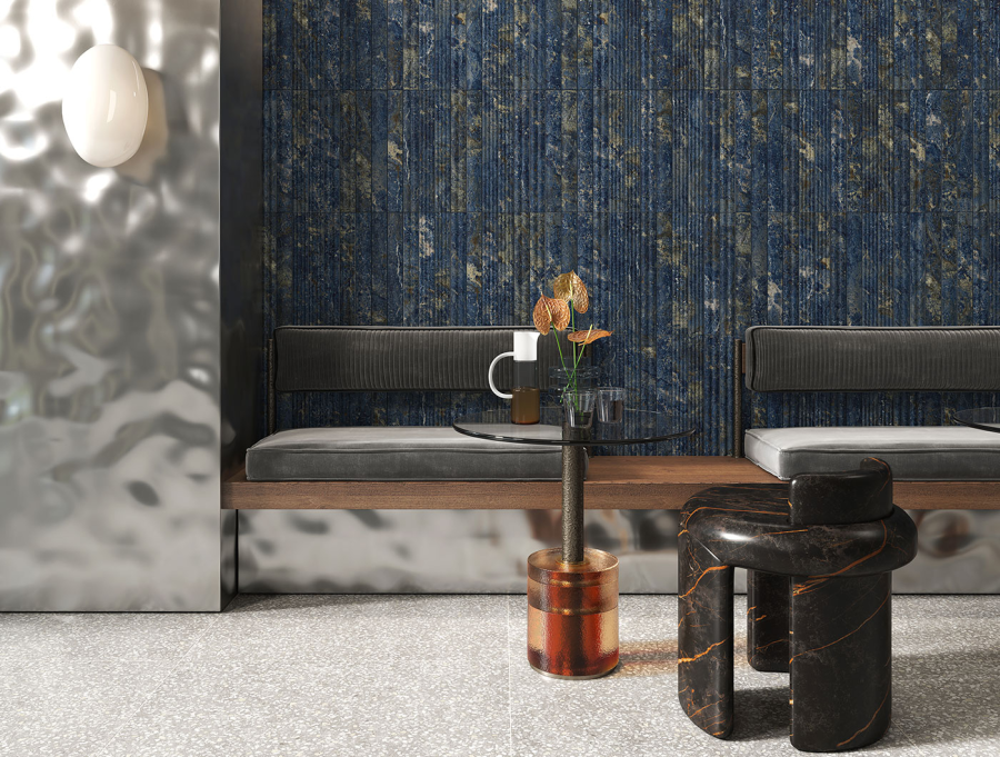 Sartoria Керамическая плитка Maximalista Sodalite Blue Roman Regular Matt 5x40 - изображение 2