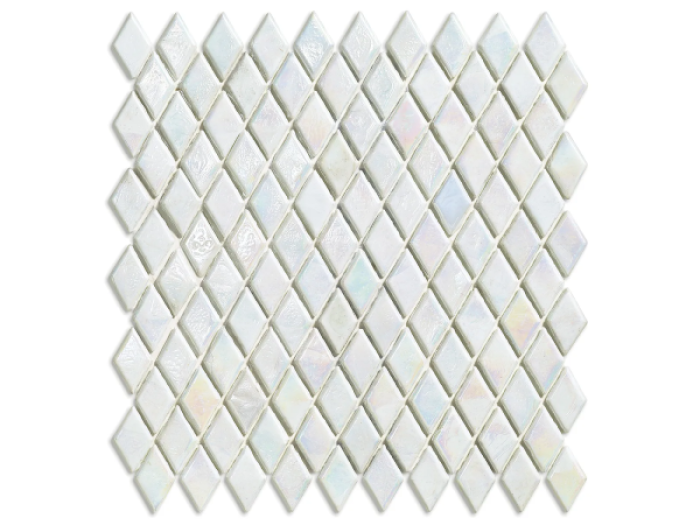 На изображении товар Sicis Стеклянная мозаика Diamond ITEM 02 Excelsior chips size 23х40 mm sheet size 259x266 mm от официального представителя в Москве