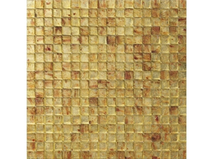 На изображении товар Sicis Стеклянная мозаика Firefly Eldorado chips size 15х15 mm sheet size 295x295 mm от официального представителя в Москве