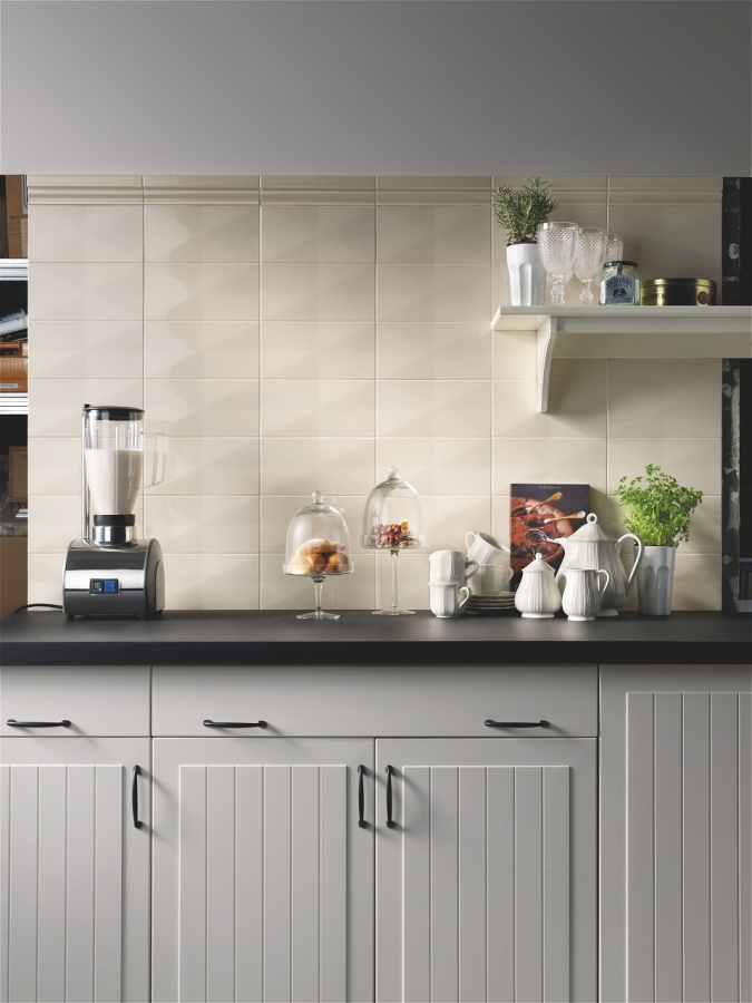 CERAMICHE GRAZIA Керамическая плитка FORMAE  DIAMOND 13X26 STEEL - изображение 1