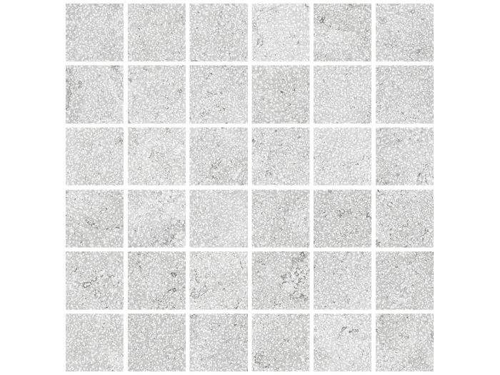 На изображении товар Living Ceramics Керамогранит Verso Cross Cut Grey Mosaic 55 Honed 29,8x29,8 от официального представителя в Москве