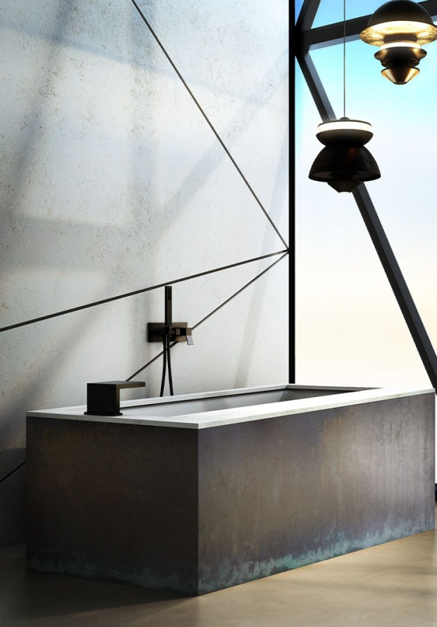 Ручная лейка Gessi Rettangolo, с защитой от известкового налёта, цвет Warm Bronze Brushed PVD - изображение 7