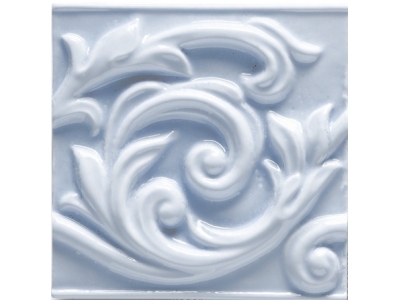 CERAMICHE GRAZIA Декор ESSENZE VOLUTA 13X13 GENZIANA