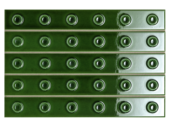 На изображении товар Mutina Керамическая плитка Punto Glossy Down Vert 21X31,5 от официального представителя в Москве