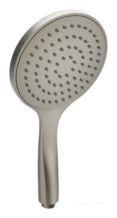 Ручная лейка Gessi Technical Accessories ø130 мм, с защитой от известкового налёт, цвет Finox Brushed Nickel