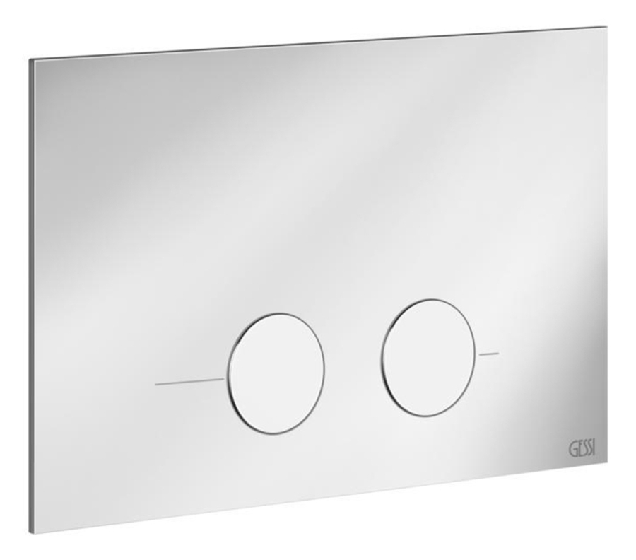 Клавиши смыва Gessi, для унитаза, к инсталляции Geberit (Geberit Sigma 8 и Geberit Sigma 12), цвет Chrome