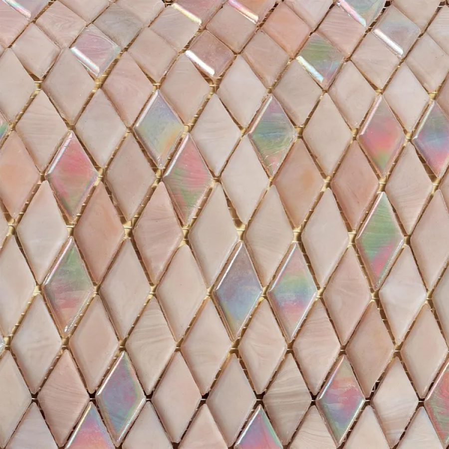 Sicis Стеклянная мозаика Diamond Blends ITEM 02 Afrodite Blend chips size 23х40 mm sheet size 259x266 mm