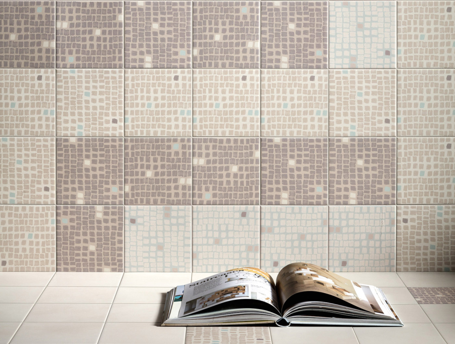 Sartoria Керамогранит Genesi Decor Mix Aria Rainbow Matt 15x15 - изображение 2