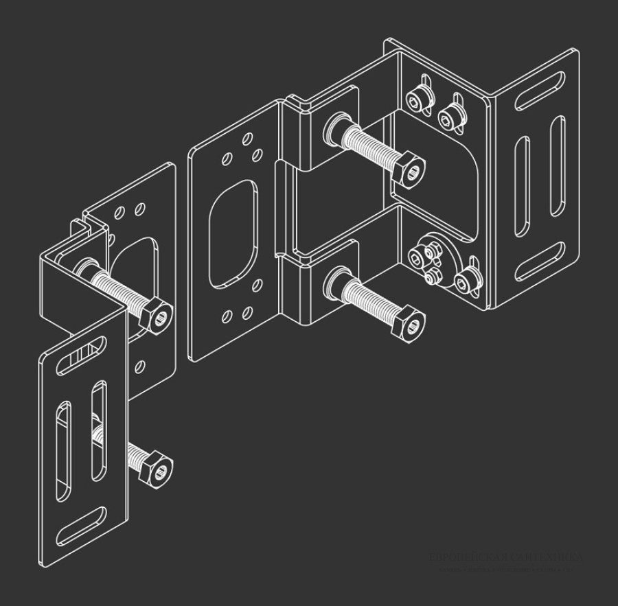 Крепление CeaDesign BUILT-IN PARTS для вспомогательных установок, FIX 01