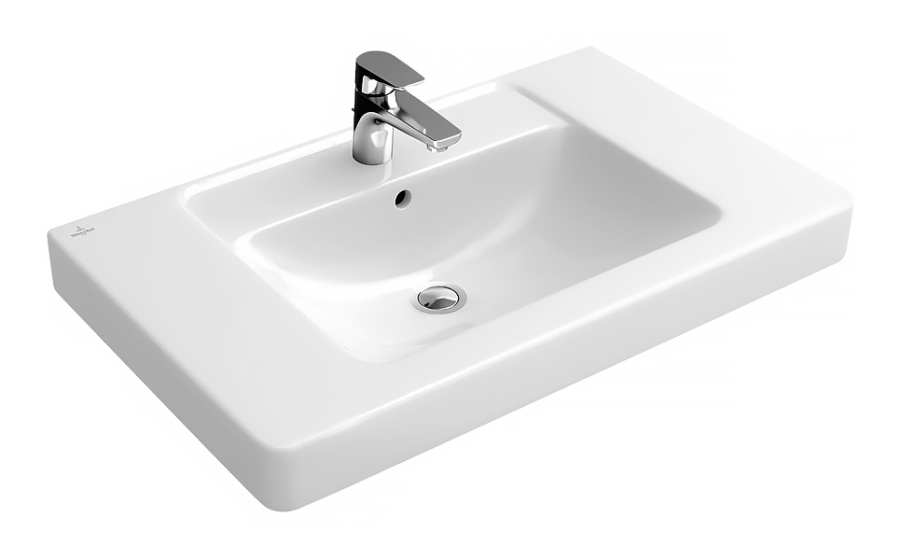 Раковина Villeroy&Boch Subway подвесная 700х550 мм, белая