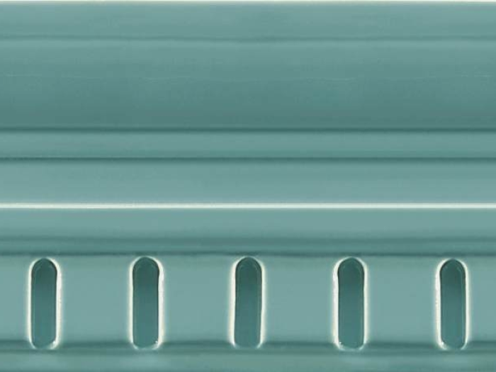 На изображении товар CERAMICHE GRAZIA Бордюр FORMAE FIDIA 10X26 MIST от официального представителя в Москве