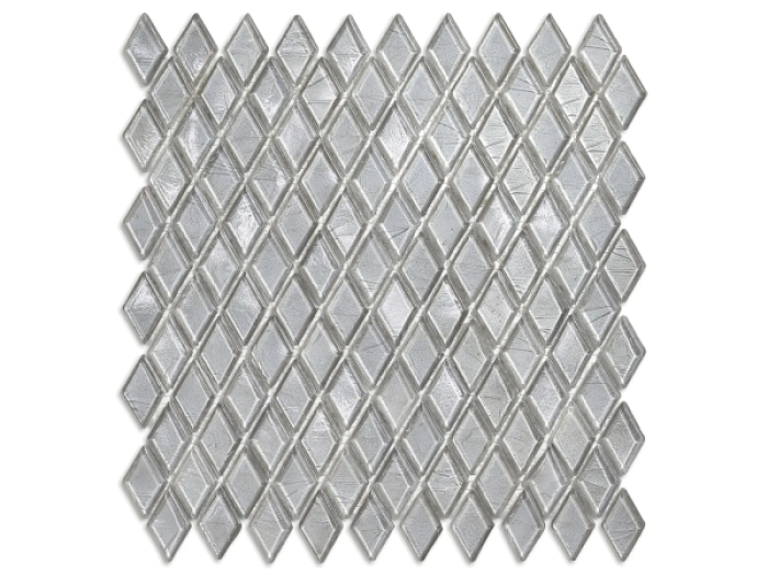 На изображении товар Sicis Стеклянная мозаика Diamond ITEM 02 Kimberlite chips size 23х40 mm sheet size 259x266 mm от официального представителя в Москве