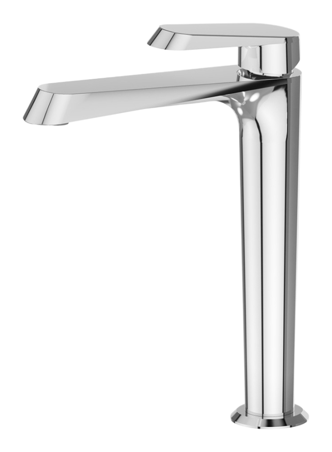 Смеситель для раковины Newform Nio, однорычажный, на 1 отверстие, без донного клапана, цвет PVD Br. Stainless Steel