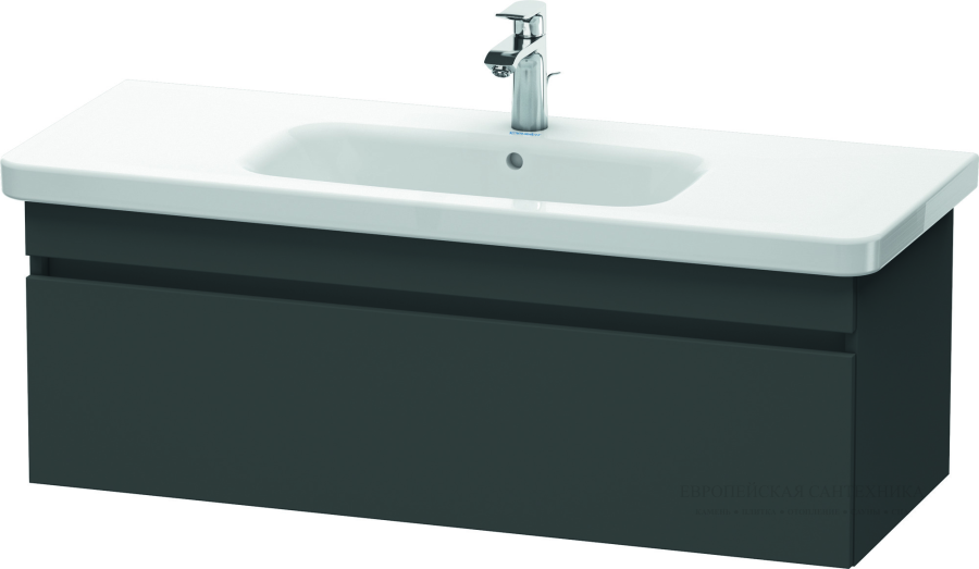 Раковина Duravit DuraStyle для мебели, 1200x480 мм, с переливом, с 1 отверстием под смеситель, цвет белый - изображение 5