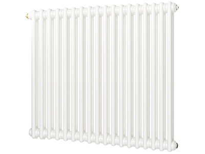 Радиатор отопления Zehnder Charleston 2-трубчатый 2050-18 секций 492x854x62 , нижнее подключение V001, белый Ral 9016