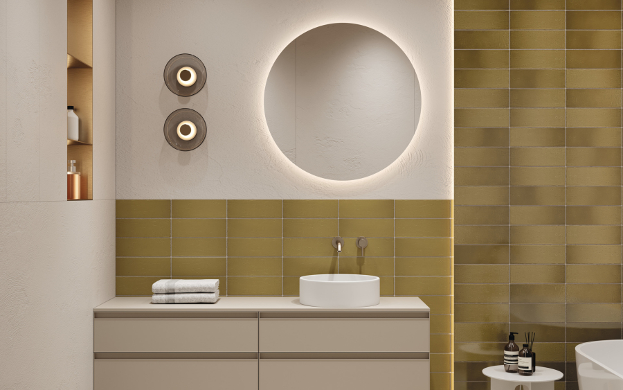 Iris ceramica Керамическая плитка Aura Moss matt 10x30 - изображение 1