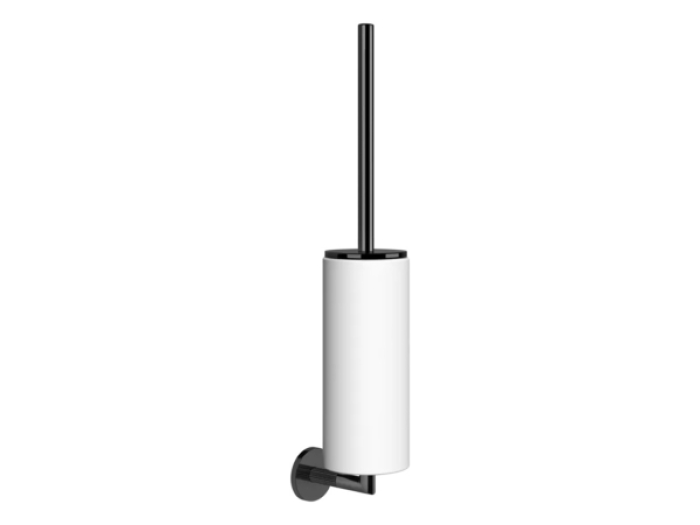 На изображении товар Ёршик Gessi Ingranaggio, настенный, цвет White/Black Metal PVD от официального представителя в Москве